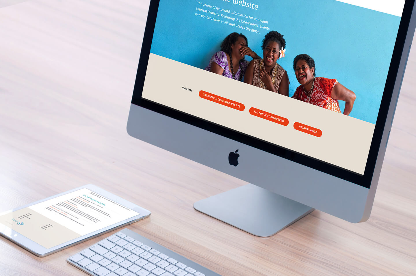 Tourism Fiji corporate website