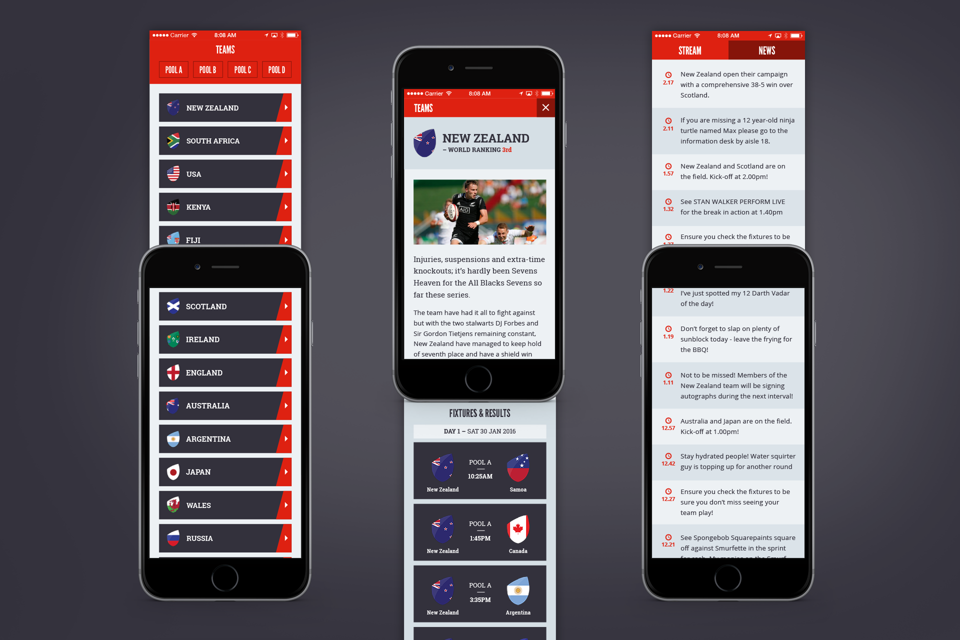 Sevens app